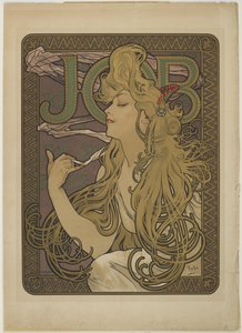 أيوب ، 1896 بواسطة ألفونس موشا