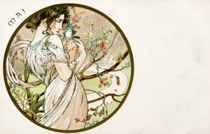 مايو 1900 بواسطة ألفونس موشا