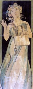 صورة لامرأة ، c1900-1939 بواسطة ألفونس موشا