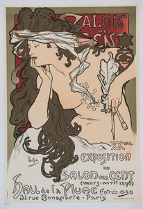 المعرض العشرون لصالون السنت 1896. بواسطة ألفونس موشا