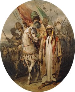 تقدم المحاربون العرب ، 1855