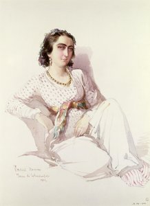 هاديس هانم - سيدة من اسطنبول ، 1852 بواسطة أماديو بريزيوسي