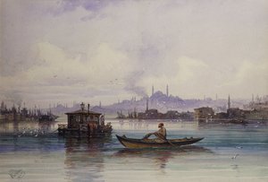 على البوسفور 1865 بواسطة أماديو بريزيوسي