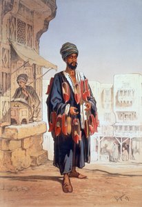 بائع النعال ، 1862 بواسطة أماديو بريزيوسي