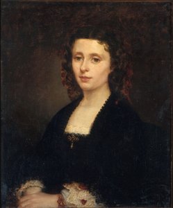 صورة لأثينيس ميالاريت 1826-1899 ، 1855. بواسطة اماندين ببغاء