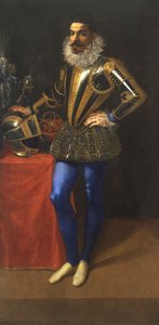 صورة لوسيو فوبا ، حوالي 1590 (زيت على لوح)