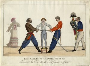 مرحاض ضابط روسي شاب ، ج. 1815 بواسطة أمبرواز لويس جارنيراي