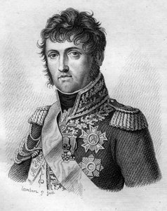 يوحنا الله نيكولا سولت دوق دالماتيا. عام ثم مارشال فرنسا (1769 - 1851) في "" صور الجنرالات الفرنسيين بعد انتصارات وغزوات الفرنسيين "" نقش بواسطة أمبرواز تارديو في عام 1818. مجموعة ستيلا. بواسطة أمبرواز تارديو