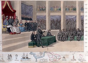 لويس السادس عشر (1754-1793) في Assembllee des Notable ، دعوة عامة للولايات واستدعاء نيكر في عام 1787 بعد أزمة سياسية كرد فعل على الحكم المطلق للملك لويس السادس عشر - ارسم وقبر بواسطة أمبرواز تارديو في عام 1825 بواسطة أمبرواز تارديو