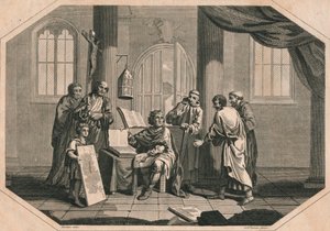 تقسيم إنجلترا إلى مقاطعات ومئات و Tythings بواسطة ألفريد العظيم ، 1808 بواسطة أمبروز وليام وارن