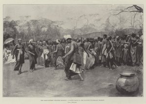 The Lagos-Dahomey Frontier Question ، رقصة أصلية في منطقة النائية المتنازع عليها