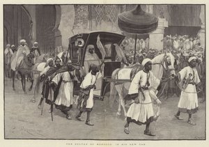 سلطان المغرب في الكابينة الجديدة