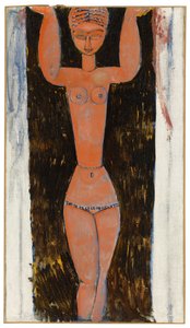 Caryatid ، 1913 بواسطة أميديو موديجلياني