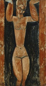 Caryatid. كارياتيد ، ج 1911-1913 بواسطة أميديو موديجلياني