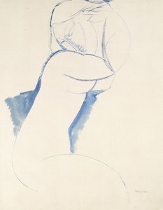 Caryatide ، ج .1913 بواسطة أميديو موديجلياني
