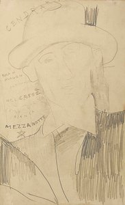 صورة بليز سيندارس ، c.1916-18 بواسطة أميديو موديجلياني