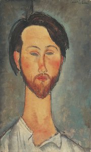 صورة ليوبولد زبوروفسكي 1889-1932 ، 1918. بواسطة أميديو موديجلياني