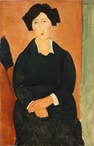 المرأة الإيطالية ، 1917 بواسطة أميديو موديجلياني