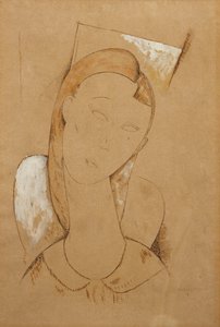 شابة؛ امرأة شابة ، ج. 1917-1918 بواسطة أميديو موديجلياني