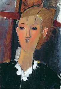 Young Woman in a Small Ruff بواسطة أميديو موديجلياني