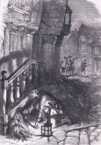 الكشف عن حارق ، رسم توضيحي من Cassells History of the United States نشره Cassell، Petter & Galpin، c1900 (litho) بواسطة مدرسة اللغة الإنجليزية الأمريكية