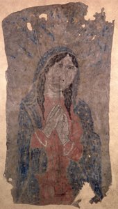 لوحة لمادونا هندية من بويبلو الهندية بواسطة مواطن أمريكي