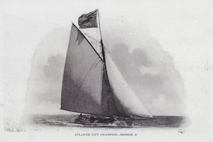 بطل أتلانتيك سيتي ، مهرر الثاني (صورة b / w) بواسطة المصور الأمريكي (بعد)
