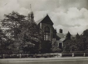 جامعة هارفارد: Hemenway Gymnasium (b / w photo) بواسطة المصور الأمريكي (بعد)