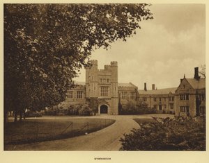 جامعة برينستون: صالة للألعاب الرياضية (b / w photo) بواسطة المصور الأمريكي (بعد)