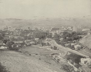سولت ليك سيتي ، يوتا (صورة b / w) بواسطة المصور الأمريكي (بعد)