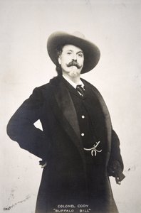 Buffalo Bill (1846-1917) postcard بواسطة مصور أمريكي