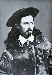 بوفالو بيل كودي (1846-1917) 1869 (صورة ب / ث) بواسطة مصور أمريكي