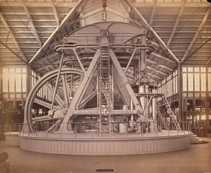 محرك كورليس ، معرض سينتينيال الدولي ، فيلادلفيا ، 1876 (طبعة زخرفية) بواسطة مصور أمريكي