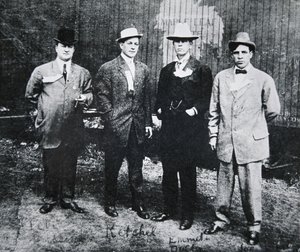 إيميت دالتون (مواليد 1871) حوالي 1909 (صورة بالأبيض والأسود) بواسطة مصور أمريكي