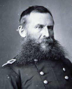 General George Crook (1828-90) (b/w photo) بواسطة مصور أمريكي