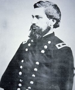 General Oliver Otis Howard (1830-1909) (b/w photo) بواسطة مصور أمريكي