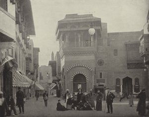 في شارع القاهرة بواسطة مصور أمريكي