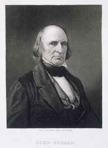 جون ماكلين (1785-1861) منقوش بواسطة هنري بريان هول (1808-1884) بعد التقاط صورة فوتوغرافية بواسطة مصور أمريكي