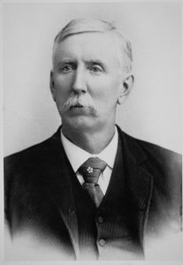 Joseph McCoy (1837-1915) (b/w photo) بواسطة مصور أمريكي