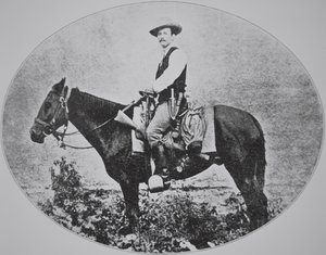 Sergeant James B. Gillett (b/w photo) بواسطة مصور أمريكي