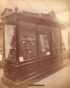 معرض ستانلي للحكم والمستوى ، معرض سينتينيال الدولي ، فيلادلفيا ، 1876 (طبعة زخرفية) بواسطة مصور أمريكي