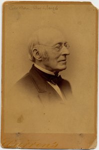 وليام لويد جاريسون (1805-79) ، أمريكي ألغت العقوبة ، صورة لجورج ك وارن ، بوسطن (صورة زخرفية) بواسطة مصور أمريكي