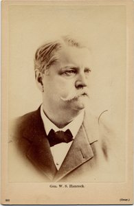 وينفيلد سكوت هانكوك (1824-1886) ، جنرال في الجيش الأمريكي ، تصوير بي بي راسل ، بوسطن (صورة زلال) بواسطة مصور أمريكي