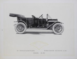 أبوت ديترويت للسيارات ، 1911 بواسطة المدرسة الأمريكية