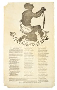 ألست رجلاً وأخ؟ ، ج. 1837 (نقش على الخشب على ورق منسوج) بواسطة المدرسة الأمريكية