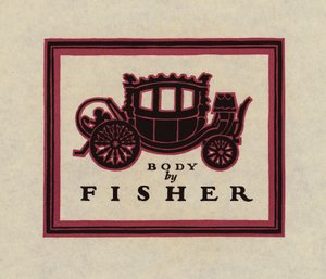 العلامات التجارية والأجهزة الأمريكية: Fisher Body Corporation، Detroit (litho) بواسطة المدرسة الأمريكية