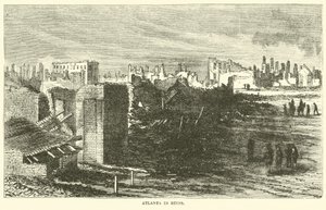 أتلانتا في حالة خراب ، نوفمبر 1864 بواسطة المدرسة الأمريكية