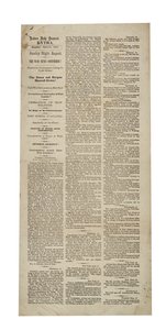 Auburn Daily Democrat Extra re: Fort Sumter ، 15th April 1861 بواسطة المدرسة الأمريكية