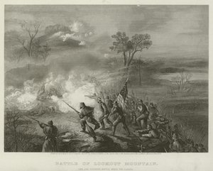 معركة جبل لوكاوت ، 1863 بواسطة American School