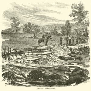 خلف الثدي ، سبتمبر 1862 بواسطة المدرسة الأمريكية
